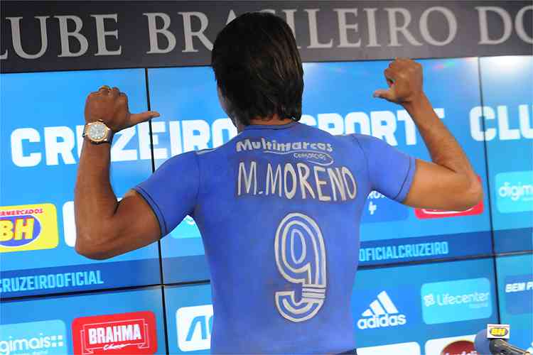 Jornais pelo mundo destacam apresentao de Marcelo Moreno no Cruzeiro